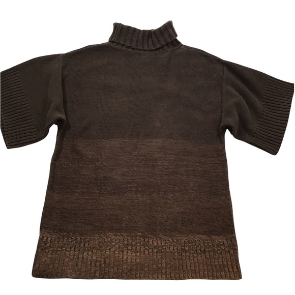 STYLE & CO. - Knitted Turtleneck Short Sleeve Sweater Dress - XL - Picture 14 of 14